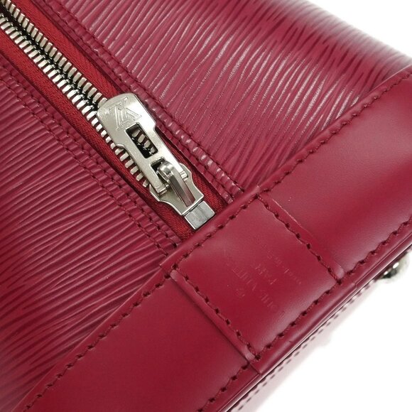 Louis Vuitton Dark Pink Epi Alma GM Handbag M40486 MI4111 177493 - Picture 4 of 9